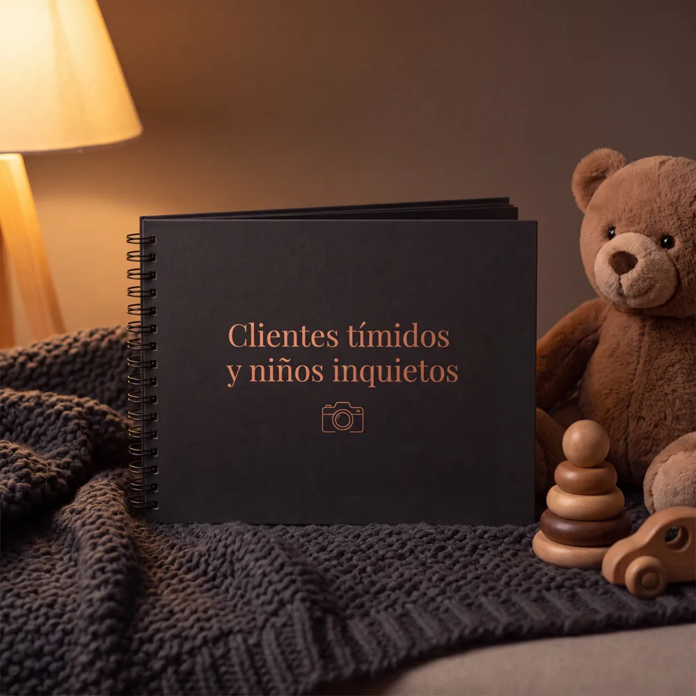 Clientes tímidos y niños inquietos