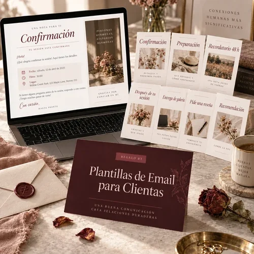 Regalo 03: Plantillas de email para clientas