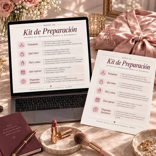 Bono 04: Kit de preparación para la clienta