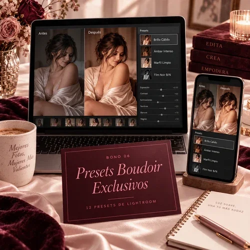 Bono 06: Presets boudoir exclusivos